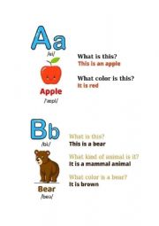 the alphabet