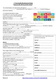 17 sustainable development goals