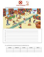 English Worksheet: What is wrong? 2