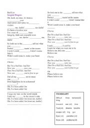 English Worksheet: Bad Liar