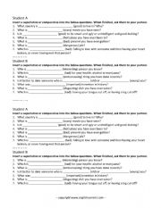 English Worksheet: Comparative Superlative Game