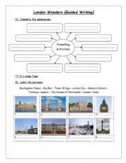 Guided Writing - London Wonders (Third Hour 8th Form)