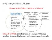 English Worksheet: Climate Change
