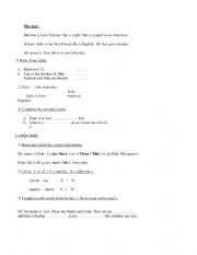 English Worksheet: 6th form