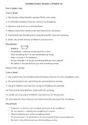 English Worksheet: Modern Family