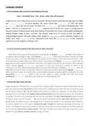 English Worksheet: Mid term test n:1