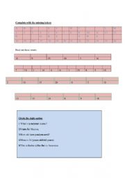 English Worksheet: 4th form primary school pupils 