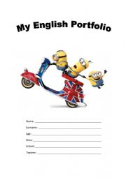 English Worksheet: all about me