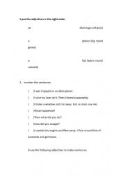 English Worksheet: grammar exercises