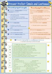 English Worksheet: Present Perfect Simple and Continuous