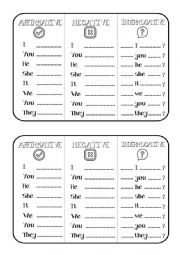 English Worksheet: PRESENT SIMPLE BOOKLET