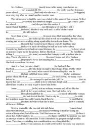 English Worksheet: Sherlock
