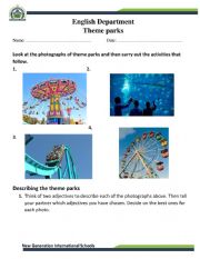 English Worksheet: Speaking