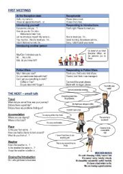 English Worksheet: English for Meetings