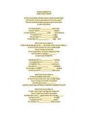 English Worksheet: Alanis Morrisette