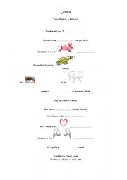English Worksheet: English