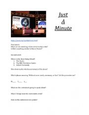 Just a Minute
