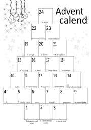 Advent calendar - part 1