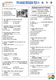 Multiple Choice Test-4 (2pages) 35 Questions