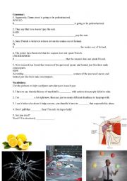 English Worksheet: Distancing Expressions - CAE + metaphorical vocabulary 