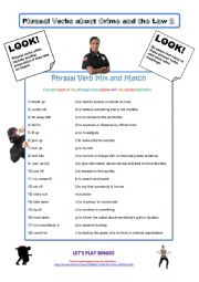 Phrasal Verbs about Crime 2