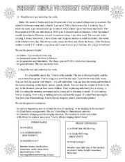 Present simple Vs Present continuous VIII