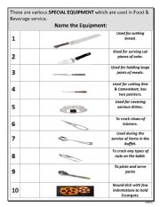 English Worksheet: hospitality 