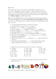 English Worksheet: Silent letters