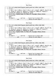 English Worksheet: Now I know