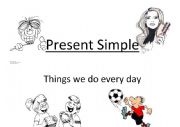English Worksheet: Present Simple