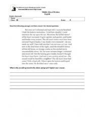 English Worksheet: Mood worksheet