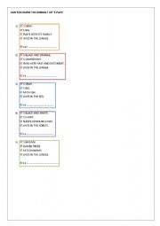 English Worksheet: CAN YOU GUESS THE ANIMAL?