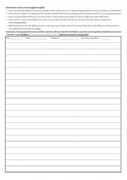 English Worksheet: English Vinglish Movie Reflection