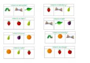 English Worksheet: The Very Hungry Catterpillar Clothes peg game