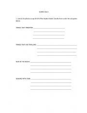 English worksheet: Scared Silly