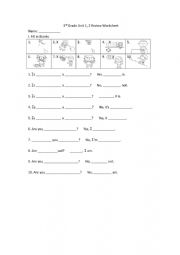 English Worksheet: this or that