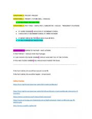 English Worksheet: Mixed Conditionals and Conditionals