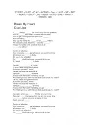 Break my heart (Dua Lipa)