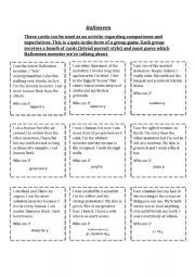 English Worksheet: halloween-quiz-comparativesuperlative-fun-activities-games