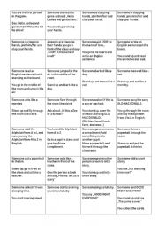 English Worksheet: Reading game/Reading chain