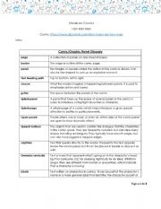 English worksheet: Comic I am Iron Man Part I