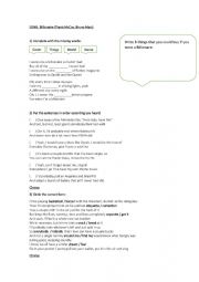 English Worksheet: SONG BILLIONARE 