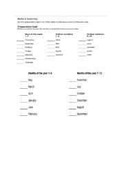 English Worksheet: english for life