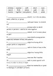 Spelling Words Definitions Grade 3 Week 10