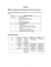 English Worksheet: Who am I Speaking presentation