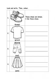Get dressed - ESL worksheet by camillagoh