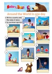 Masha and the Bear - Around the World in one day 4 / 4