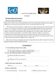 English Worksheet: Assessment