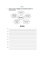 English Worksheet: composition