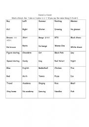 English Worksheet: This vs That Bingo speaking Game